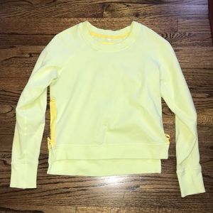 Lululemon Yellow Rejuvenate Pullover Sweater